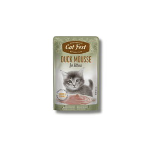 קאט פסט - פאוץ' מוס ברווז לגורי חתולים | 70 גרם
